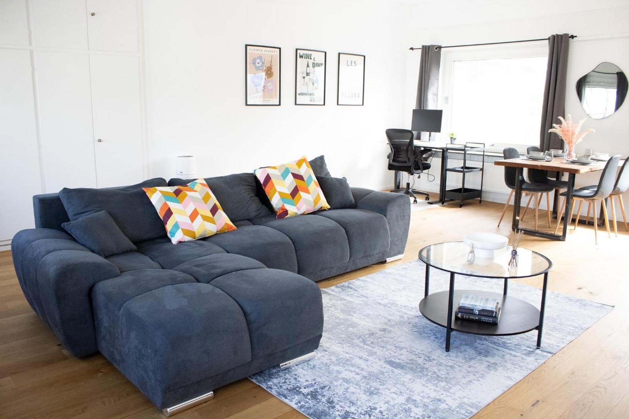 Design-Penthouse In Toplage! 美因河畔法兰克福 外观 照片