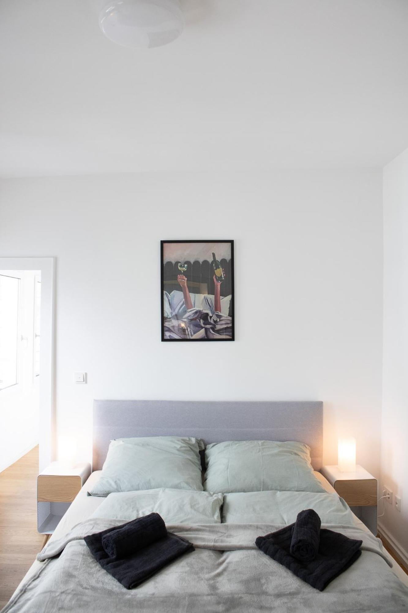 Design-Penthouse In Toplage! 美因河畔法兰克福 外观 照片