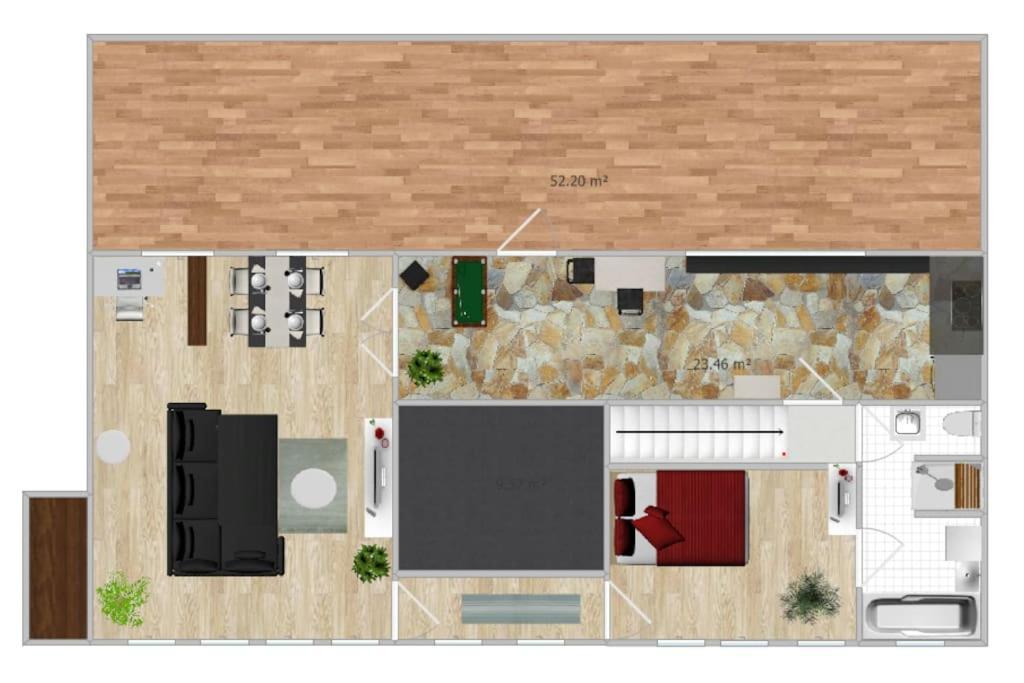 Design-Penthouse In Toplage! 美因河畔法兰克福 外观 照片