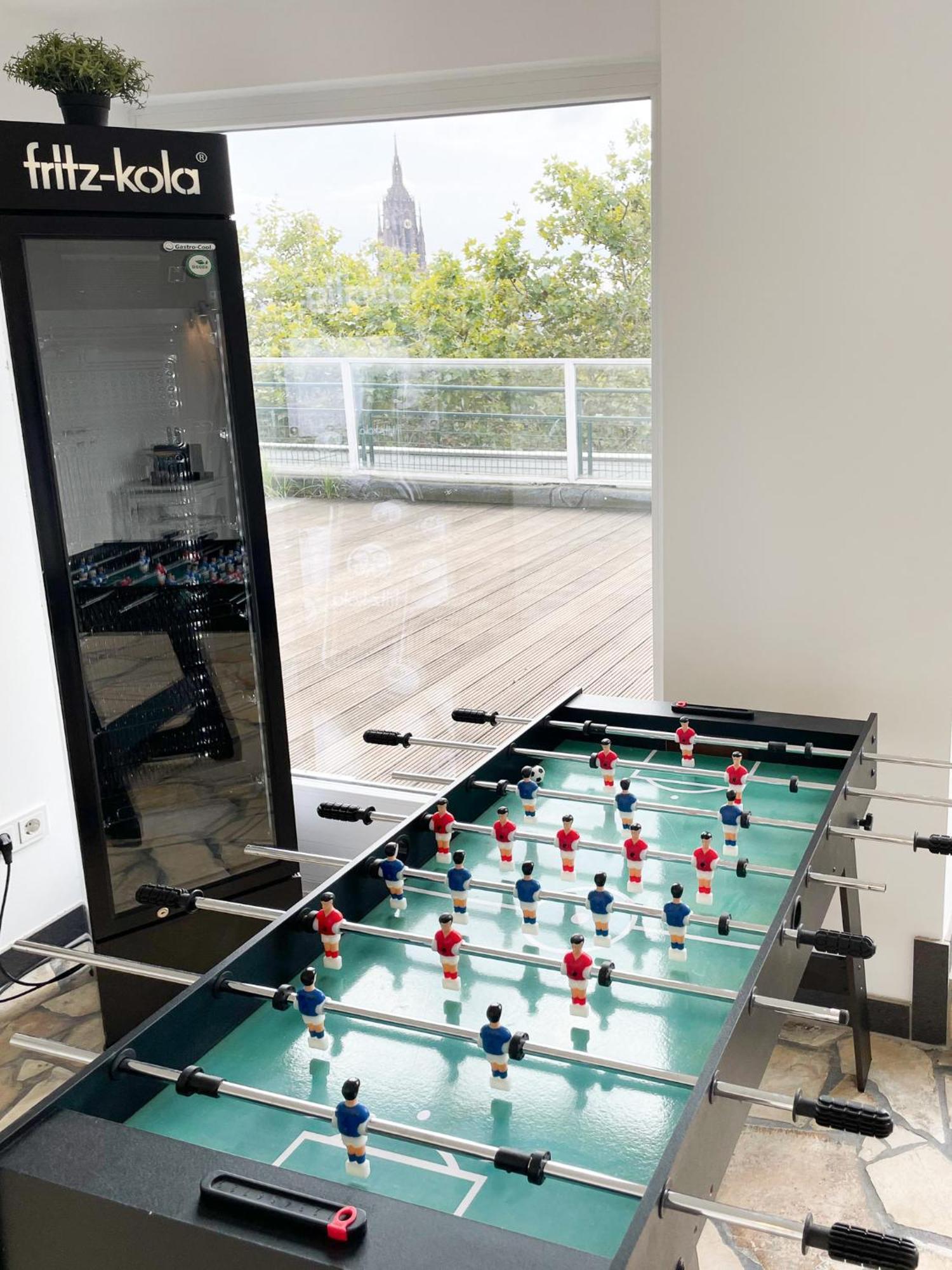 Design-Penthouse In Toplage! 美因河畔法兰克福 外观 照片