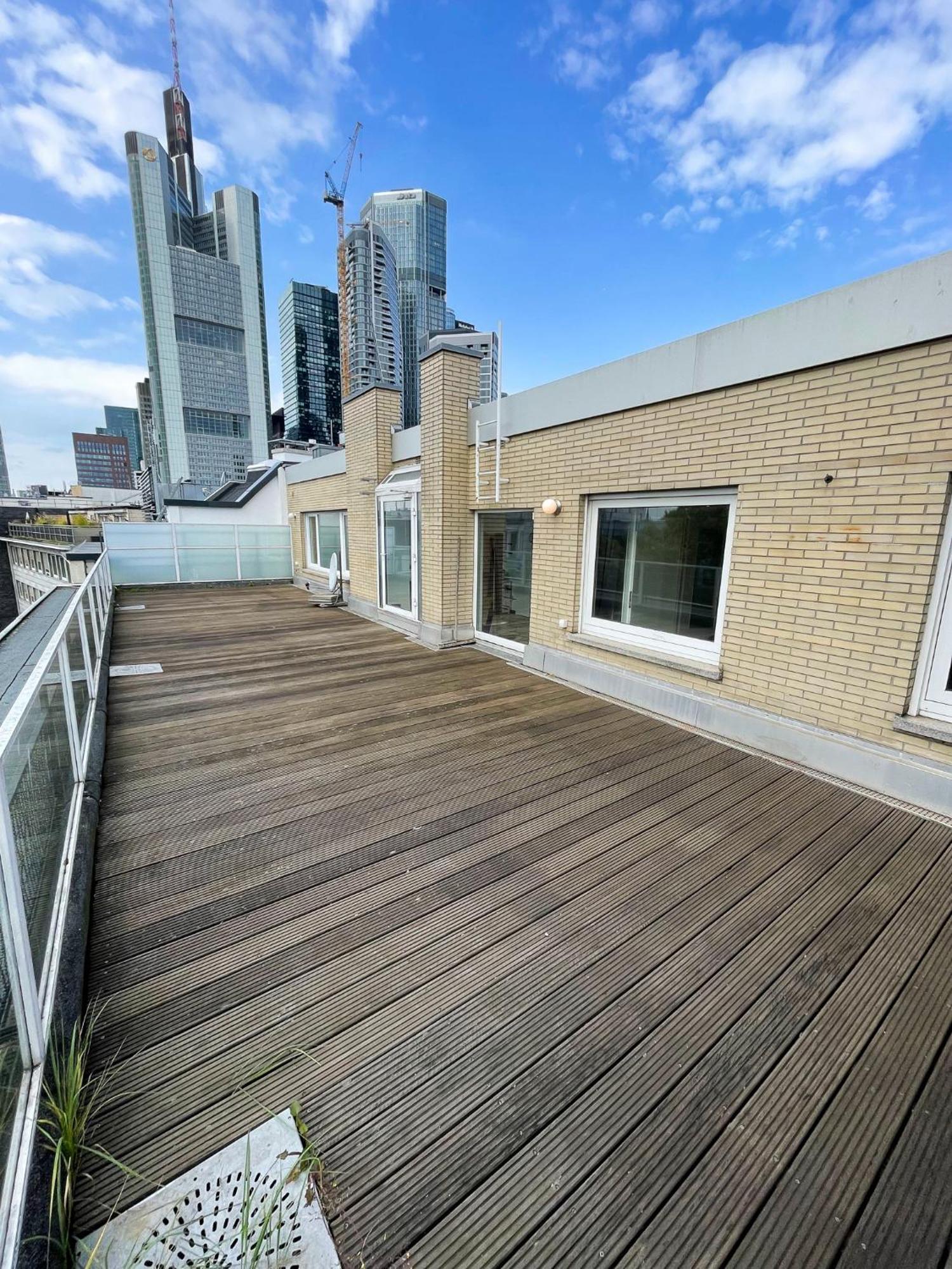 Design-Penthouse In Toplage! 美因河畔法兰克福 外观 照片
